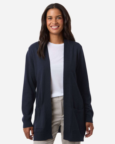 Devon and Jones DG447W Women's New Classic Cardiga in Navy