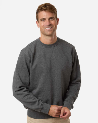 DRI DUCK 7202 Men's Granite Crewneck Pullover in Dark oxford