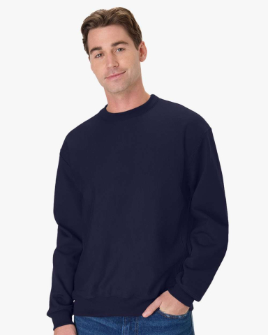 Hanes OG600 Men's Beefy® Sweats Premium Heavyweig in Athletic navy