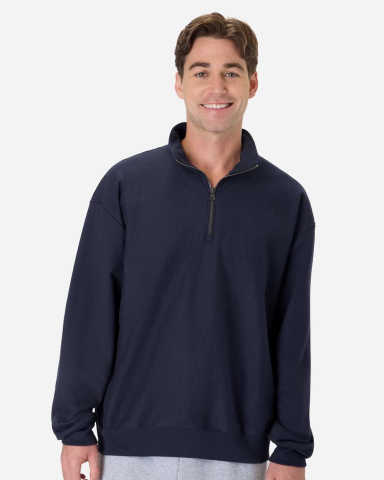 Hanes OG900 Men's Beefy® Sweats Premium Heavyweig in Athletic navy