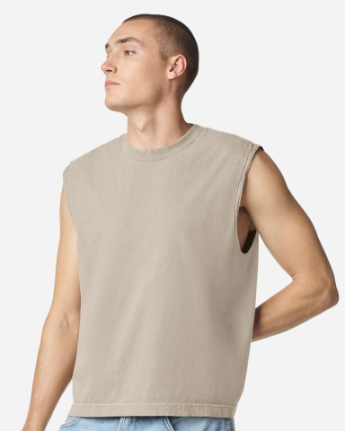 American Apparel 207GD Unisex Heavyweight Cotton G in Faded bone