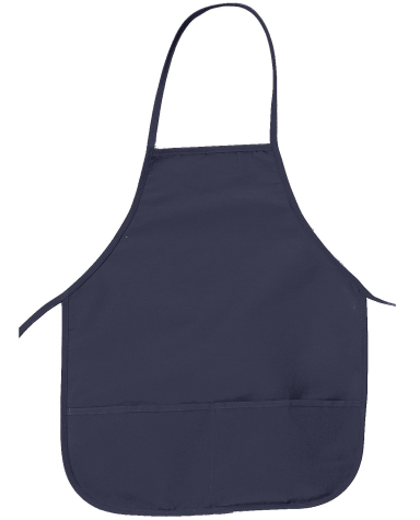 Big Accessories APR51 24" Pocket Apron in Navy