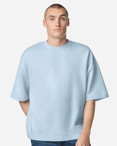 American Apparel FTEX00 Unisex French Terry Ex Cre in Powder blue
