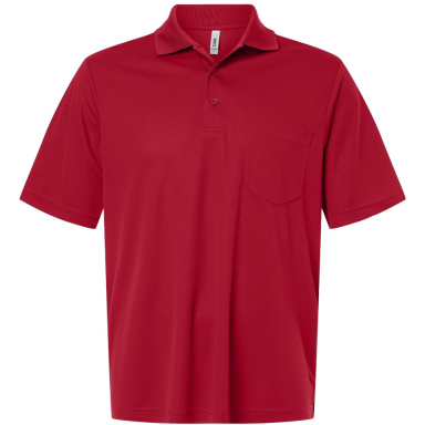 Core 365 CE108P Men's Nova Performance Pique Pocke in Classic red