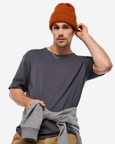 LA T 6906 Unisex Heavyweight Tee in Slate
