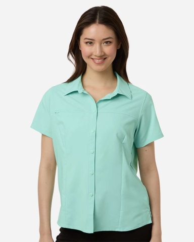 Core 365 CE520W Women's UltraUVP Shoreline Short S in Sea glass