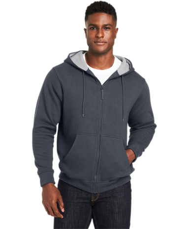 Harriton M711T Unisex Tall ClimaBloc™ Lined Heav in Dark charcoal