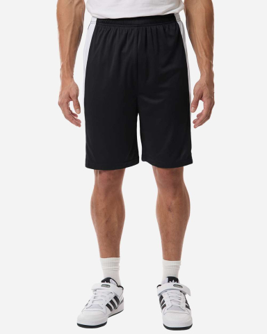 Team 365 TT115B Unisex Zone Performance Reversible in Black/ white