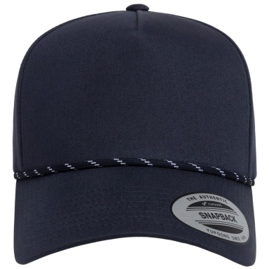 Yupoong-Flex Fit 5079BD Retro Cotton Blend Five-Pa in Navy