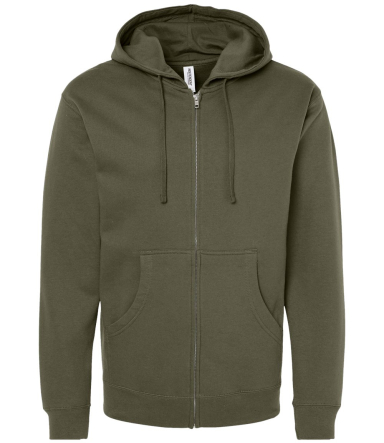 Independent Trading Company SS4500Z Unisex Midweig in Army
