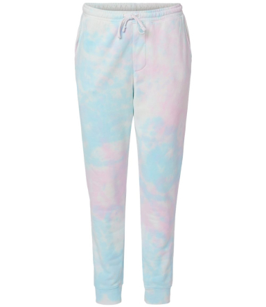 Independent Trading Company PRM50PTTD Unisex Tie-D in Tie dye cotton candy