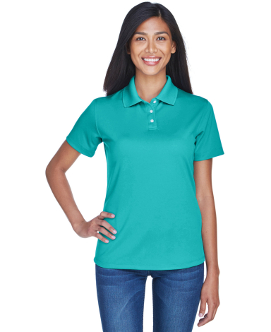 8445L UltraClub Ladies' Cool & Dry Stain-Release P in Jade