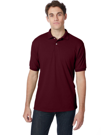 054X Stedman by Hanes® Blended Jersey in Maroon