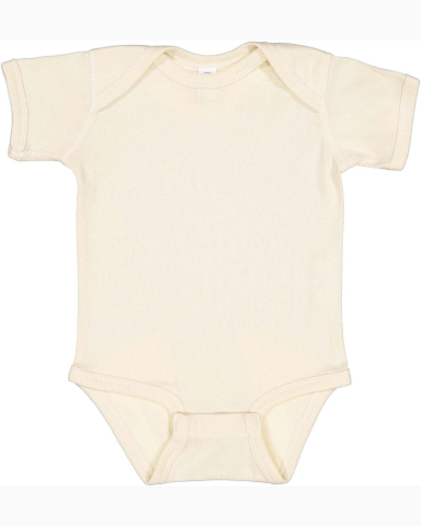 4400 Onsie Rabbit Skins® Infant Lap Shoulder Cree in Natural
