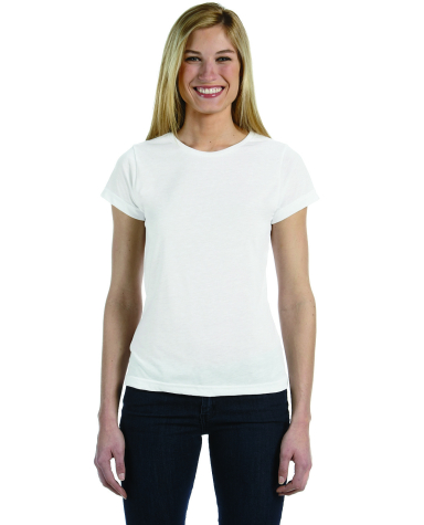 1510 SubliVie Ladies Polyester Sublimation T-Shirt in White