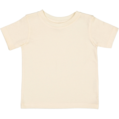 3322 Rabbit Skins Infant Fine Jersey T-Shirt in Natural