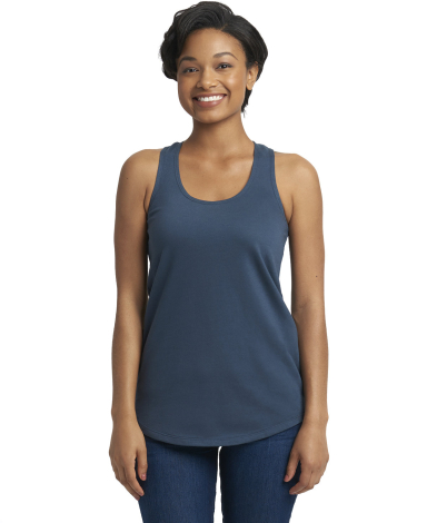 Next Level 6933 The Terry Racerback Tank in Indigo