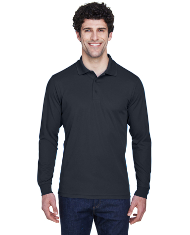 88192 Core 365 Pinnacle Men's Performance Long Sl in Carbon