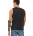 BELLA+CANVAS 3483 Mens Jersey Muscle Tank in Dark grey heather