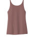 BELLA 8838 Womens Flowy Tank Top in Mauve