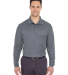 8210LS UltraClub® Adult Cool & Dry Long-Sleeve Me in Charcoal