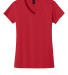 5V00L Gildan Heavy Cotton™ Ladies' V-Neck T-Shir in Red