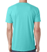 Next Level 6440 Premium Sueded V-Neck T-shirt in Tahiti blue