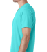 Next Level 6440 Premium Sueded V-Neck T-shirt in Tahiti blue