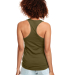 Next Level 1533 The Ideal Racerback Tank in Military green