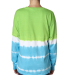 8229 J. America - Game Day Jersey in Lime/ maui tie-dye