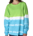 8229 J. America - Game Day Jersey in Lime/ maui tie-dye