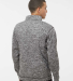 8614 -J. America - Cosmic Fleece 1/4 Zip Pullover  in Charcoal fleck