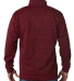 8614 -J. America - Cosmic Fleece 1/4 Zip Pullover  in Red fleck