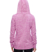 8616 J. America - Women's Cosmic Poly Contrast Hoo in Magenta/ neon yellow