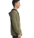 Next Level 9301 Unisex French Terry Pullover Hoody in Military green/ black