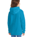 P470 Hanes Youth EcoSmart Pullover Hooded Sweatshi in Teal