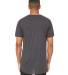 BELLA+CANVAS 3006 Long T-shirt in Dark grey heather