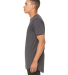 BELLA+CANVAS 3006 Long T-shirt in Dark grey heather