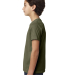 Next Level 3312 Boys CVC Crew Tee in Military green