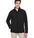 88184T Ash City - Core 365 Men's Tall Cruise Two-L in Black