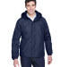 88189 Ash City - Core 365 Men's Brisk Insulated Ja in Classic navy