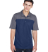 CE101 Ash City - Core 365 Men's Balance Colorblock in Classic navy heather/ carbon