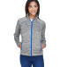 78697 Ash City - North End Sport Red Ladies' Flux  in Platinum/ olympic blue