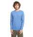 6071 Next Level Men's Triblend Long-Sleeve Crew Te in Vintage royal
