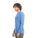 6071 Next Level Men's Triblend Long-Sleeve Crew Te in Vintage royal