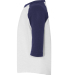 Augusta Sportswear 422 Toddler Baseball Tee in White/ navy