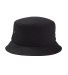 BA534 Big Accessories Metal Eyelet Bucket Cap in Black