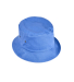 BA534 Big Accessories Metal Eyelet Bucket Cap in Washed denim