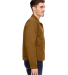 LJ539 Dickies 10 oz. Industrial Duck Jacket in Brown duck