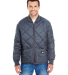 61242 Dickies 6 oz. Diamond Quilt Jacket in Dark navy